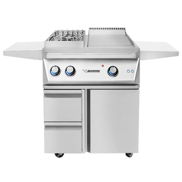 Twin Eagles 30-Inch Propane Gas Dine & Breakfast Club On Deluxe Cart